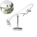 Dynamic Fishing Balanced Sculpture – Kinetic Home Decor Decorative Sculpture Qme Default Title