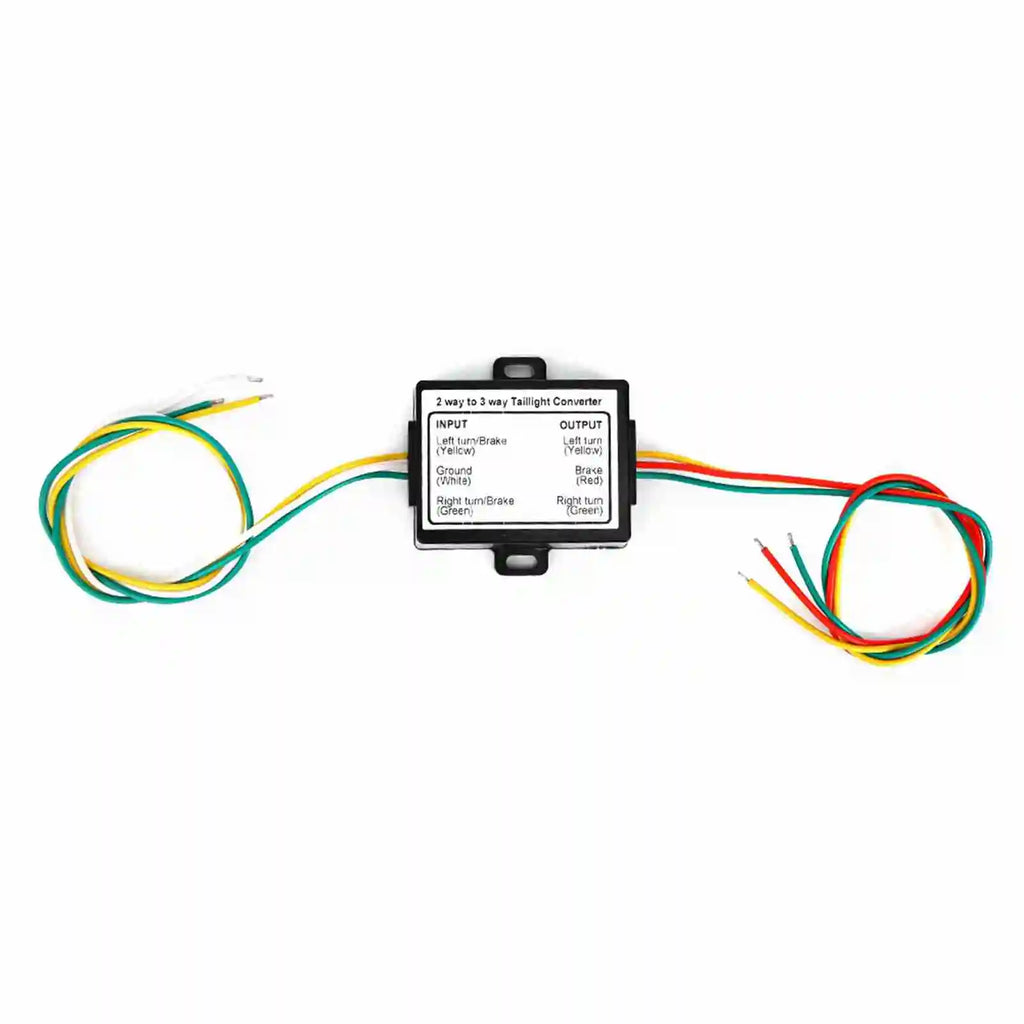 2-to-3 Wire Trailer Converter Splice Harness Adapter | Qme Trailer Wire Converter Qme