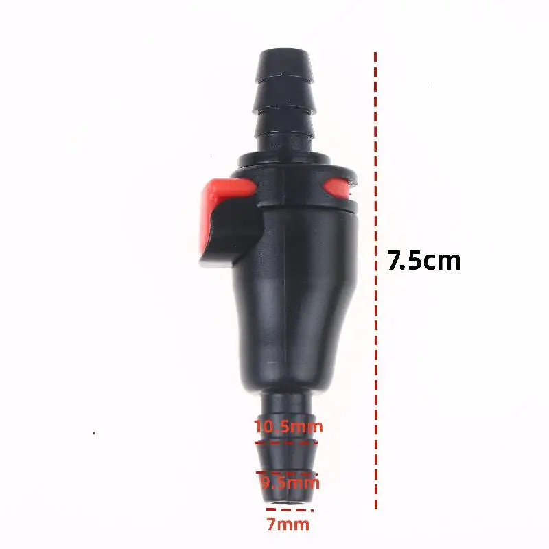 Quick Connector for Hydration Bladders – 1/4" Tubing Pipe Hydration Bladder Connector Qme Onesize