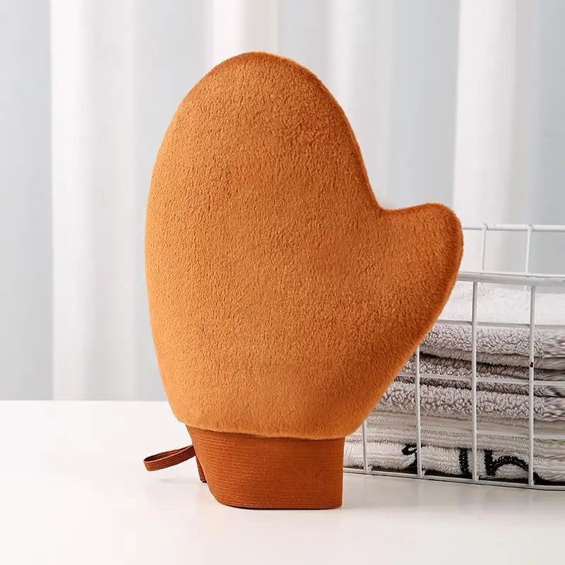 Self Tanning Mitt – Double-Sided Velvet Applicator Glove Self Tanning Mitt Qst A1