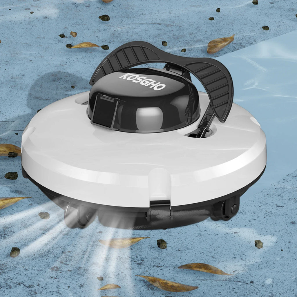 Smart Cordless Robotic Pool Cleaner – Dual Motors & 5200mAh Robotic Pool Cleaner Qme