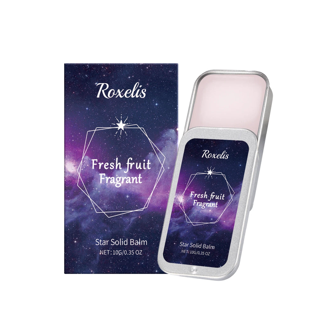 10g Solid Perfume Balm – Alcohol-Free Fruity Scent + Vitamin E Solid Perfume Balm Qst Purple