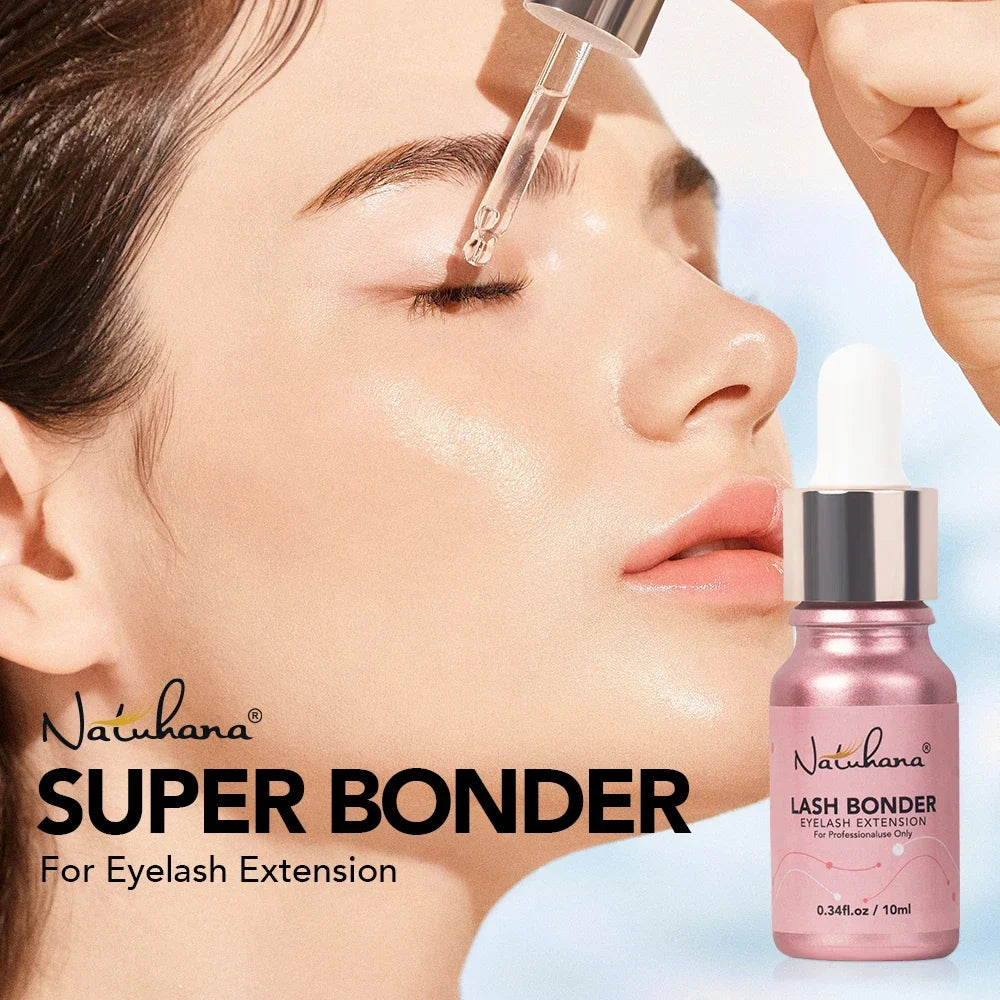 NATUHANA Lash Bonder – Quick-Dry Eyelash Extension Sealer 10ml Lash Extension Sealer Qme