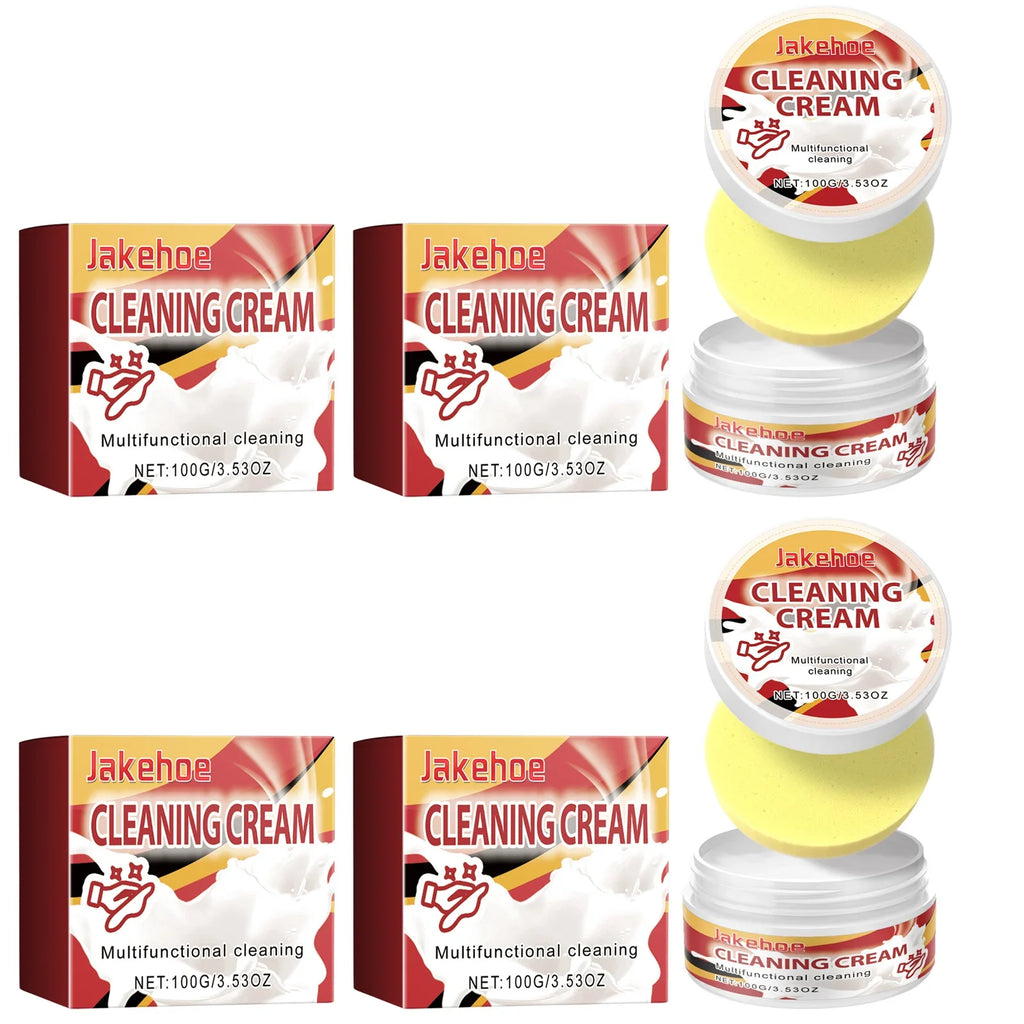 Multi-Functional Decontamination Cream – Removes Oil & Stains Household Cleaning Cream Qme 4 x 100g Boxed