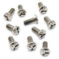Titanium Alloy M3 Slingshot Screws – 10 Pack | Swayboo Slingshot Screws Qst Silver 10pcs