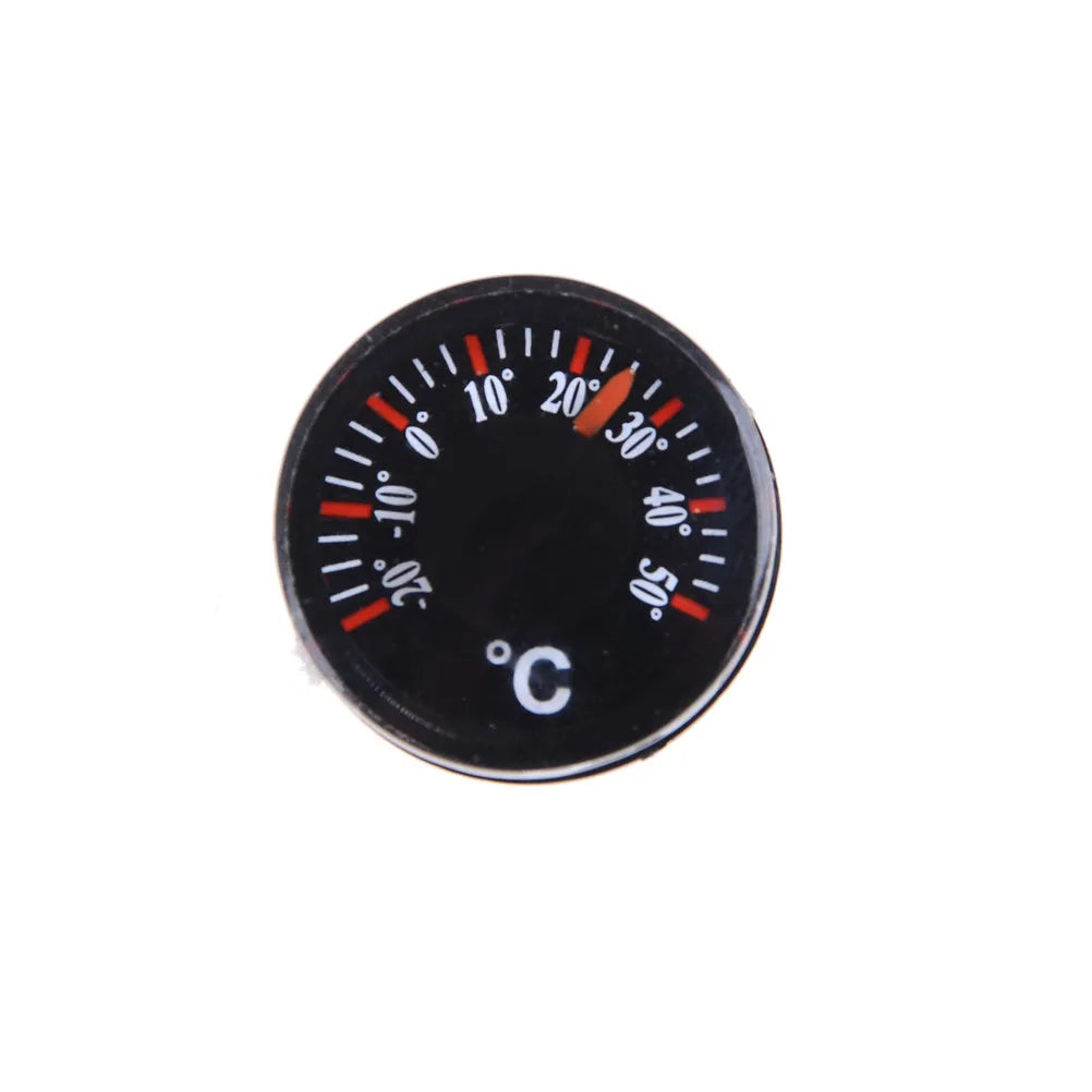 Mini Round Plastic Spirit Thermometer – Circular Design Spirit Thermometer Qme 1 0