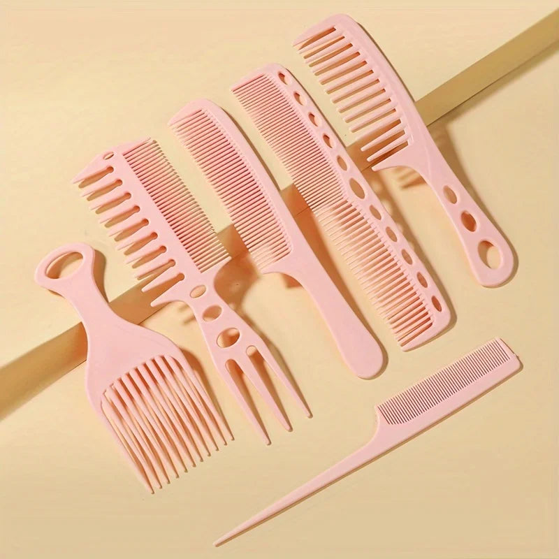 Barber Hair Styling Detangling Comb – 5 Colors | Qme Hair Styling Comb Qme