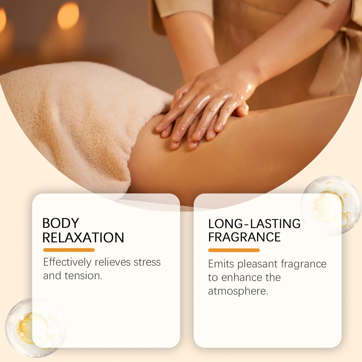 Sweet Orange Essential Oil – Hydrating Nourishing Body Massage Oil Body Massage Oil Qme