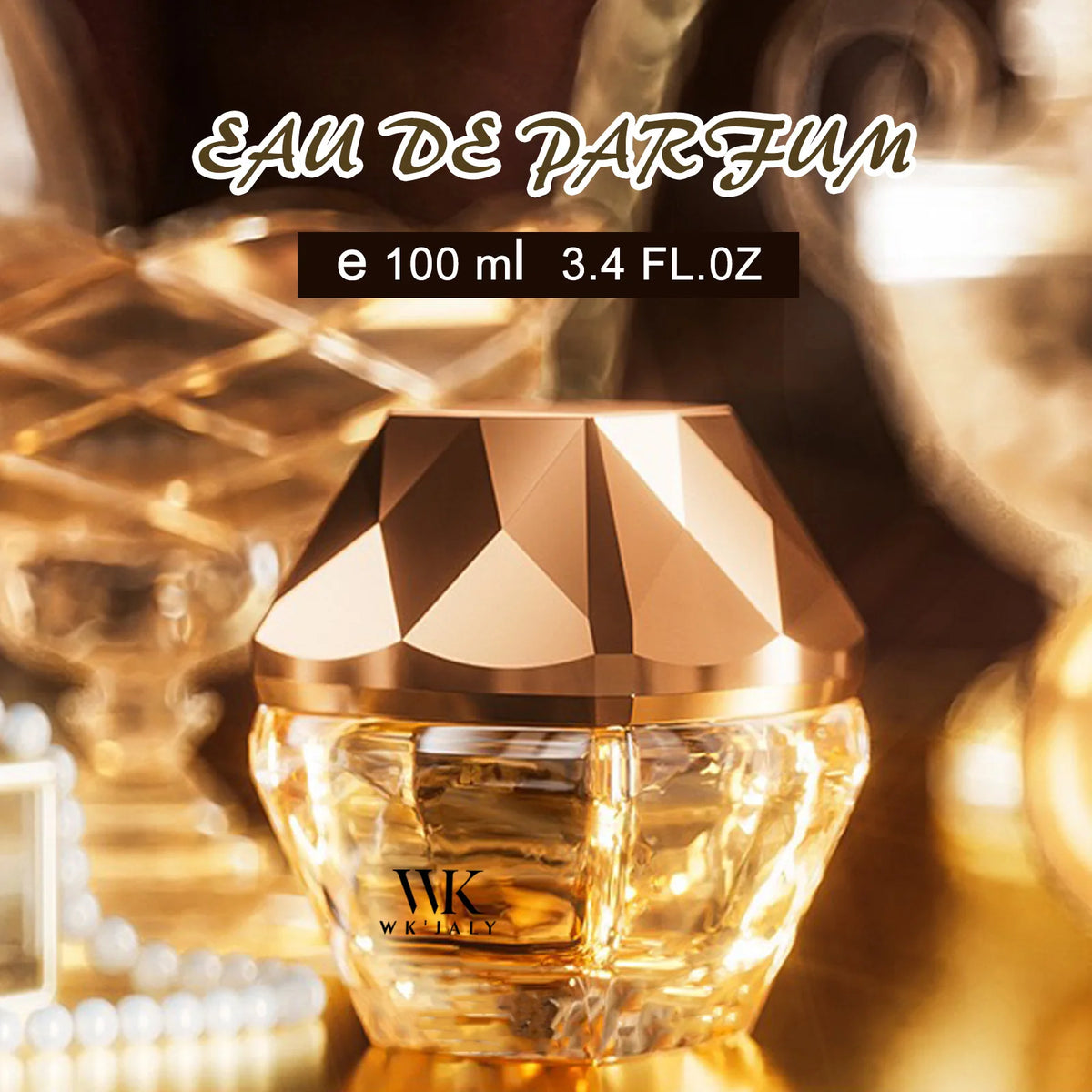 WK'JALY Women Eau de Parfum – Floral Woody Spray 100ml Women's Eau de Parfum Qst