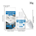 Tub & Tile Waterproof Quick-Dry Scratch Filler Coating Tile Refinishing Coating Qme 30g