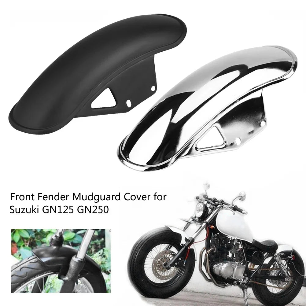 Motorcycle Front Mudguard Fairing Cover & Mud Flap – GN125 GN250 Motorcycle Mudguard Qme