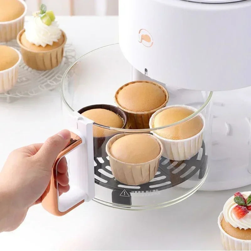 Crimped Muffin Cups – Heat-Resistant Oil-Proof Baking Liners Muffin Cup Liners Qme