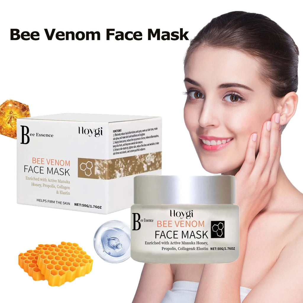 Propolis Facial Mask – Moisturizing, Brightening & Pore Purifying Facial Sheet Mask Qme
