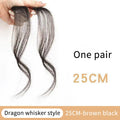 3D Clip-In Synthetic Bang Hairpiece – Invisible Natural Fringe Clip-In Bang Hairpiece Qst A1