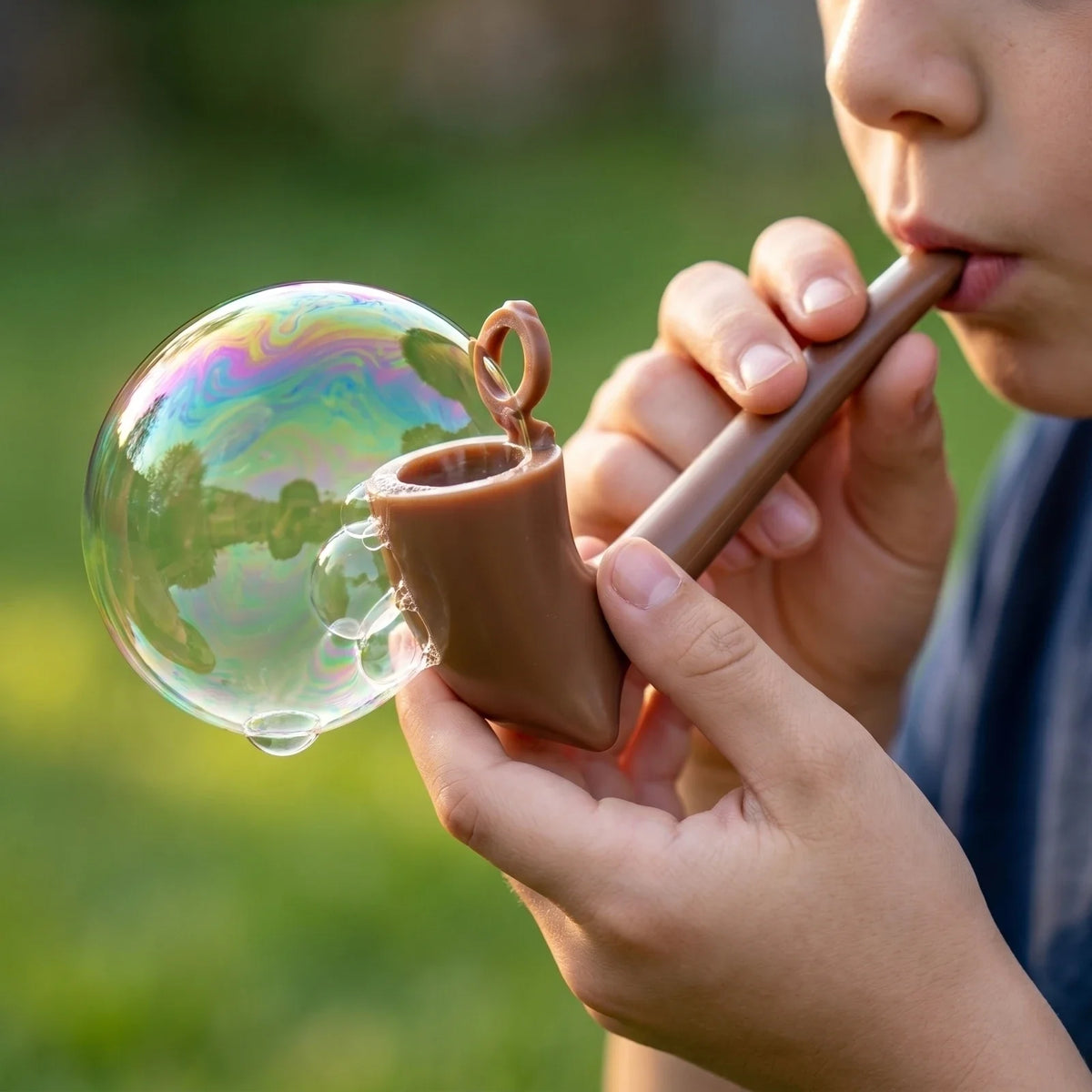 Retro Plastic Soap Bubble Wand – Reusable Blowing Toy for Kids Bubble Blowing Wand Qme