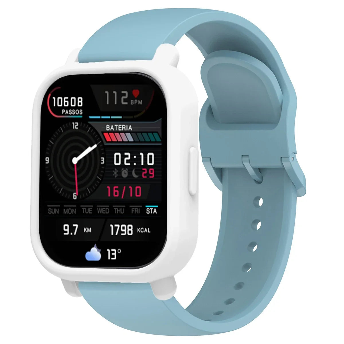 Silicone Strap & Case for Redmi Watch 5 Lite & Active – 37 Colors