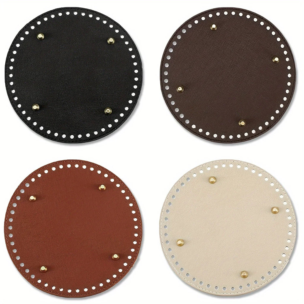 Round Bag Bottom Shaper Pad Metal Studs – DIY Purse Base Plate Bag Shaper Pad Qme