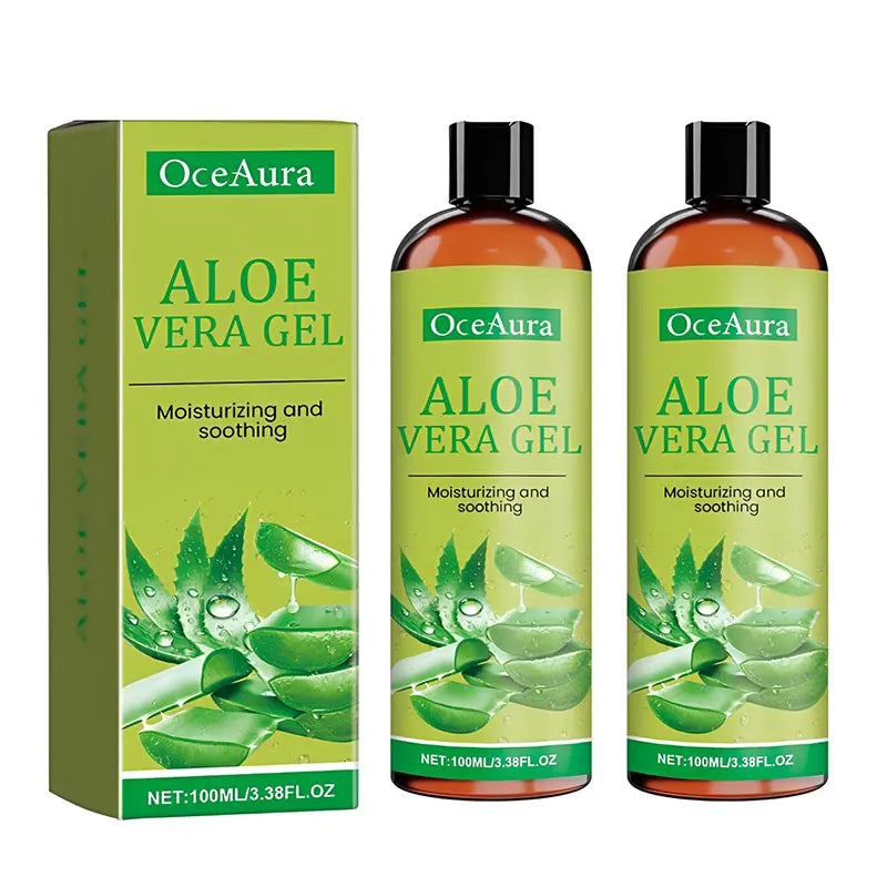 Natural Aloe Vera Gel Moisturizing Face & Body Cream | Qme Aloe Vera Gel Cream Qme 2pcs