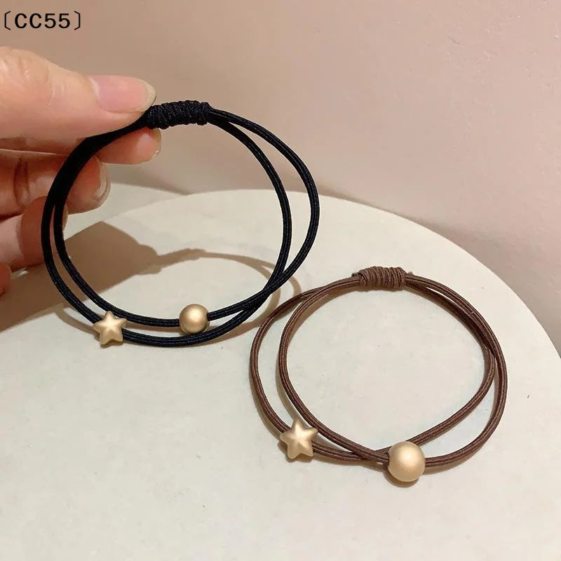 Dual-Strand Braided Headband – Elastic Women's Hair Tie Braided Headband Qst