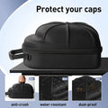 Baseball Cap Travel Bag – EVA Hard Shell Hat Carrier Case Hat Carrier Case Qme Default Title