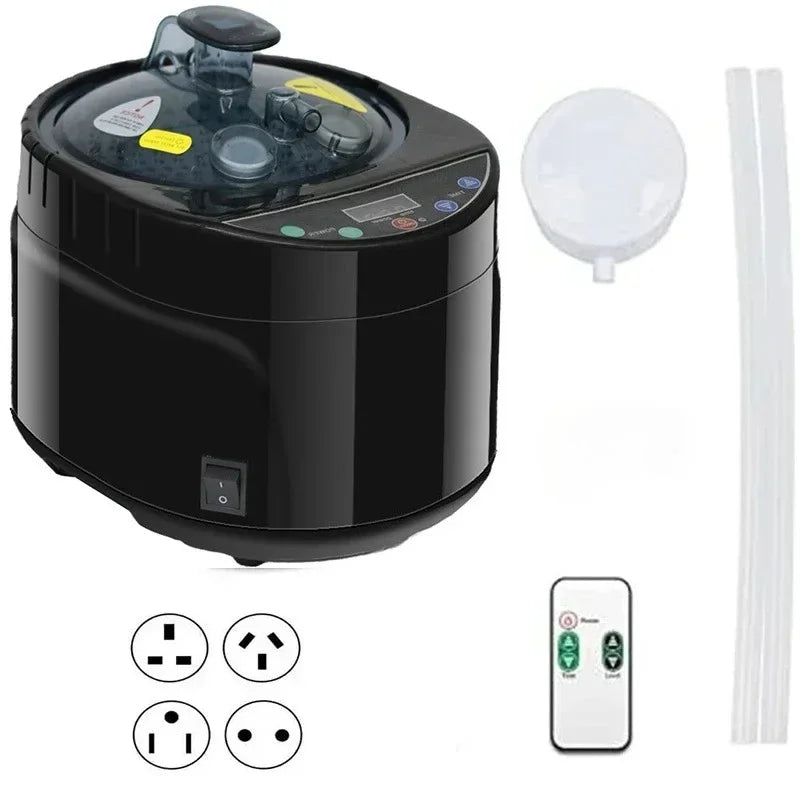 4L 1500W Sauna Steam Generator – Home Spa Wet Steam Pot Sauna Steam Generator Qst 4L Black United States