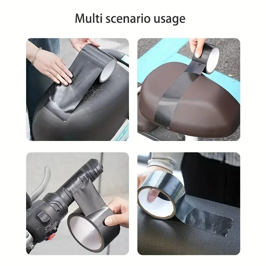 Black Cloth-Based Leather Repair Tape – Wear-Resistant Leather Repair Tape Qme