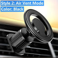 Magnetic Car Phone Mount | MagSafe GPS Holder Stand Car Phone Mount Qme Air Vent black