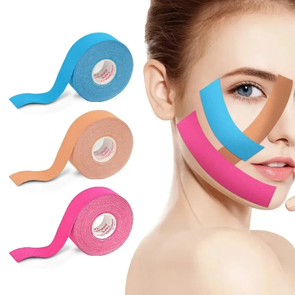 Kinesiology Face Lifting Tape – V Line, Neck & Eye Firming 5M Face Lifting Tape Qme