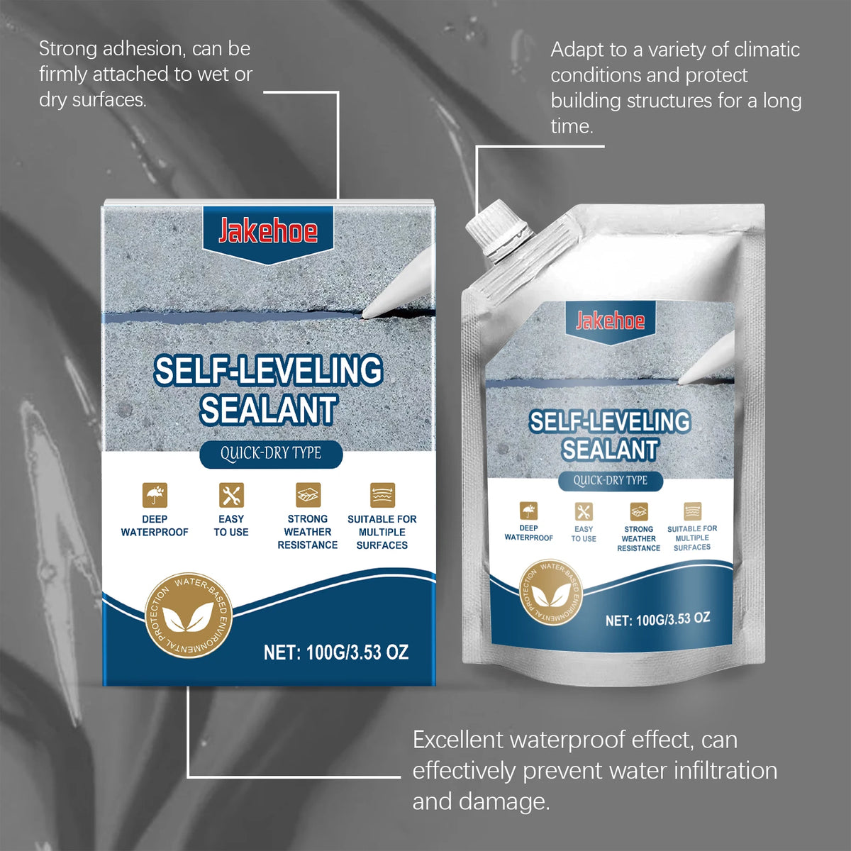 Waterproof Tile Grout Caulk Filler 100G – Crack & Leak Seal Tile Caulk Filler Qst