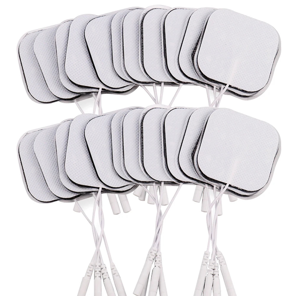 TENS EMS Electrode Pads 5x5cm Self-Adhesive Gel 10/20 Pack TENS EMS Electrode Pads Qst