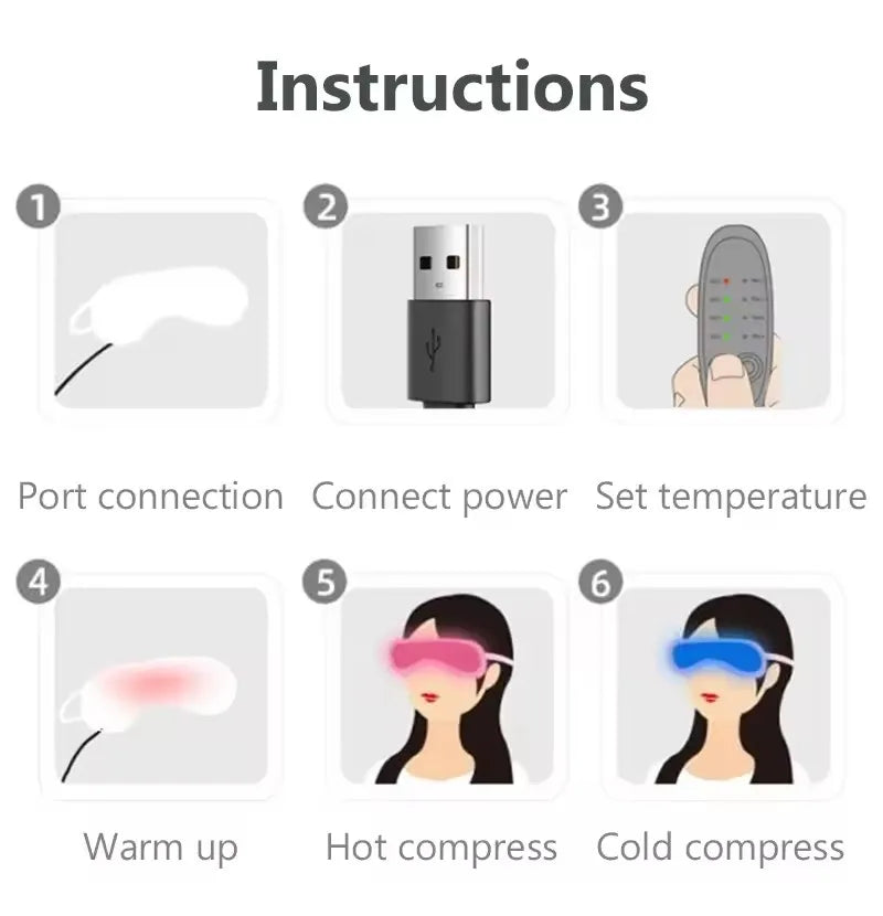 USB Temperature Timing Control Switch Cable for Heating Pads Heating Control Cable Qst