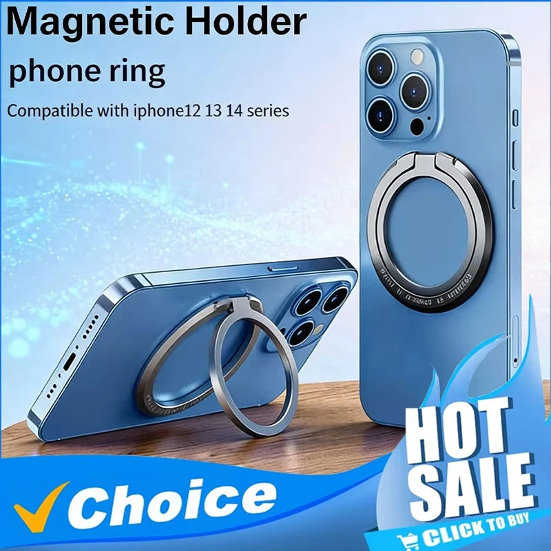 Universal Magnetic Phone Ring Holder for iPhone & Samsung Phone Ring Holder Qst