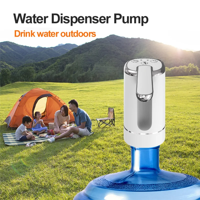 MiLESEEY Foldable Electric Water Dispenser Pump for 5 Gallon Jug Electric Water Pump Qst