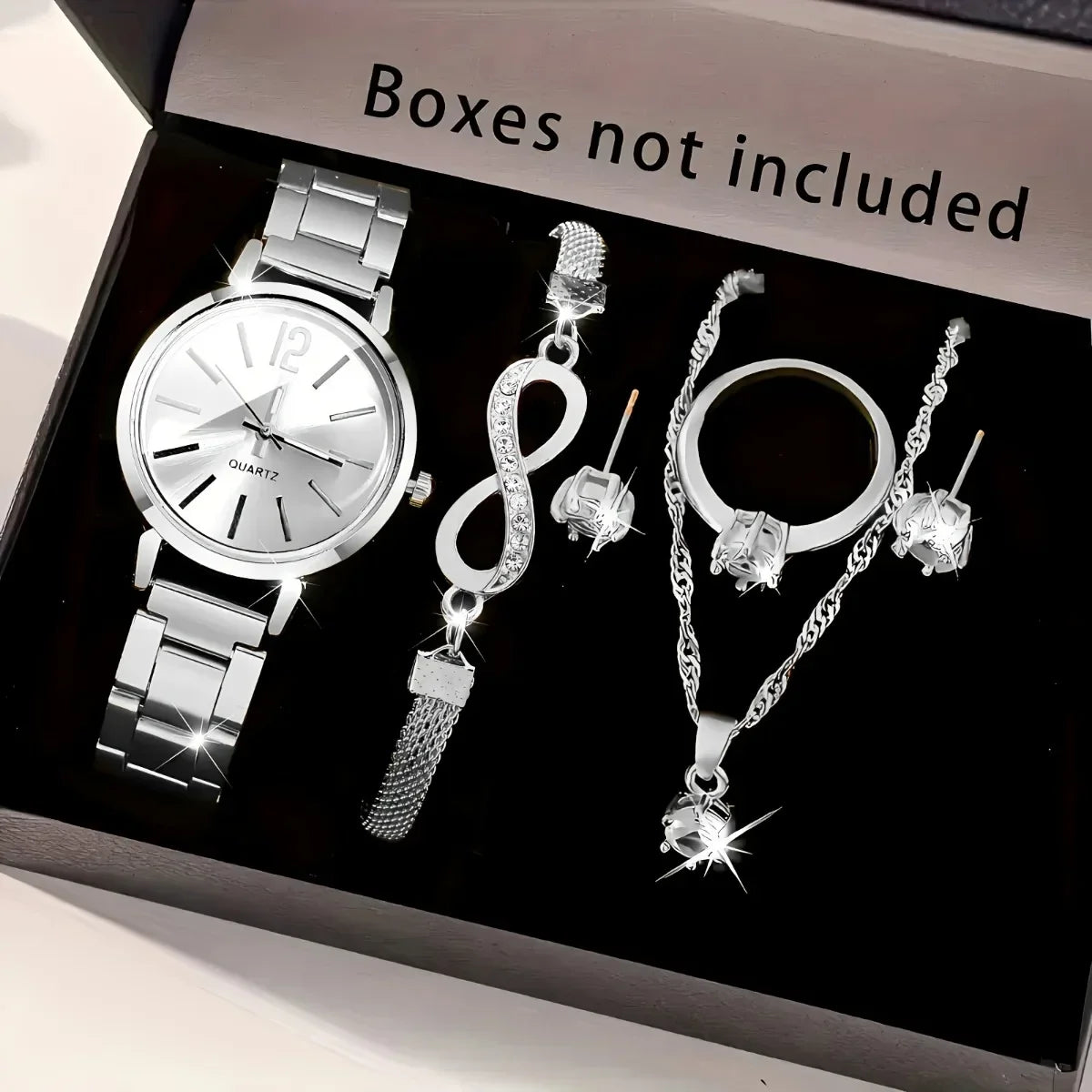 Elegant Women's Quartz Watch | Simple Dial Ladies Wristwatch Women's Quartz Watch Qme