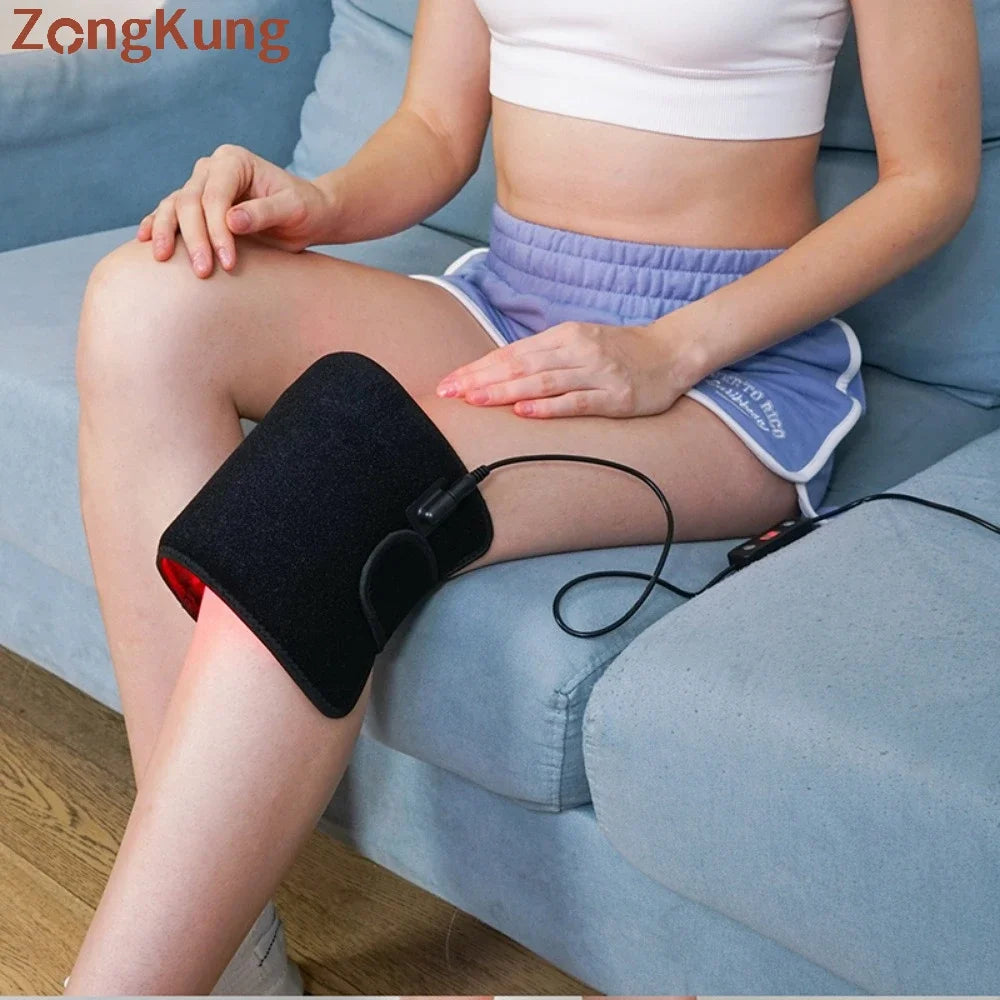 ZONGKUNG Red Light Therapy Wrap 660nm 850nm Infrared LED Pad Red Light Therapy Wrap Qst