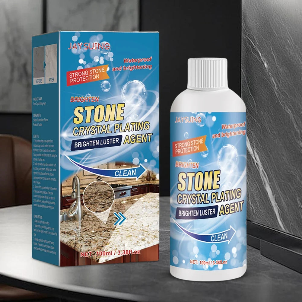 Stone Nano Crystal Plating Agent – Marble & Stone Cleaner Stone Surface Cleaner Qme