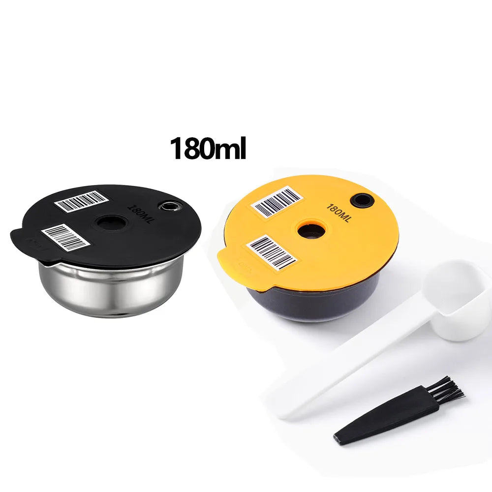 Reusable Coffee Pods for Tassimo Bosch – Stainless Steel Reusable Coffee Pods Qst 180-180ml Pod