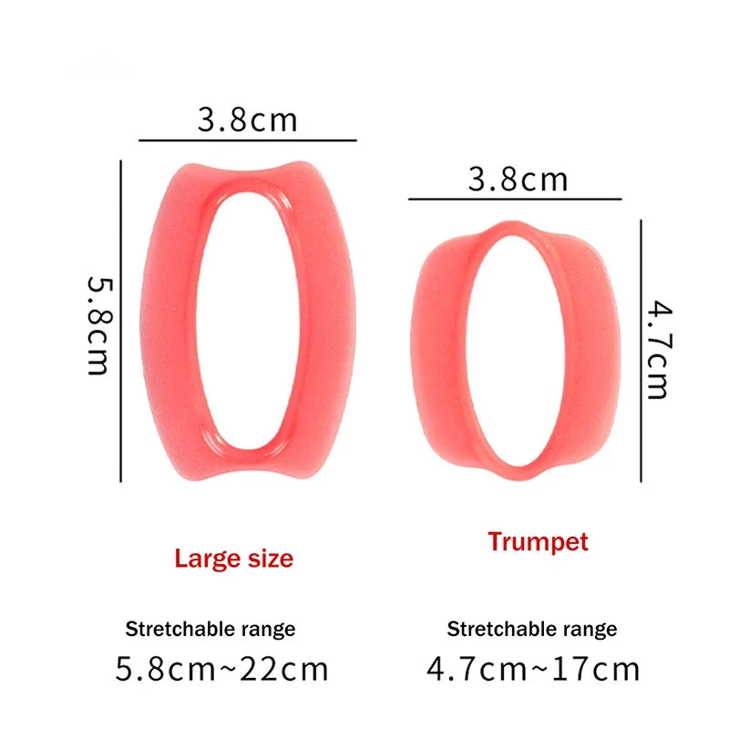 Heat Resistant Silicone Hair Rings 20pc – Traceless Perm Bands Silicone Perm Bands Qme