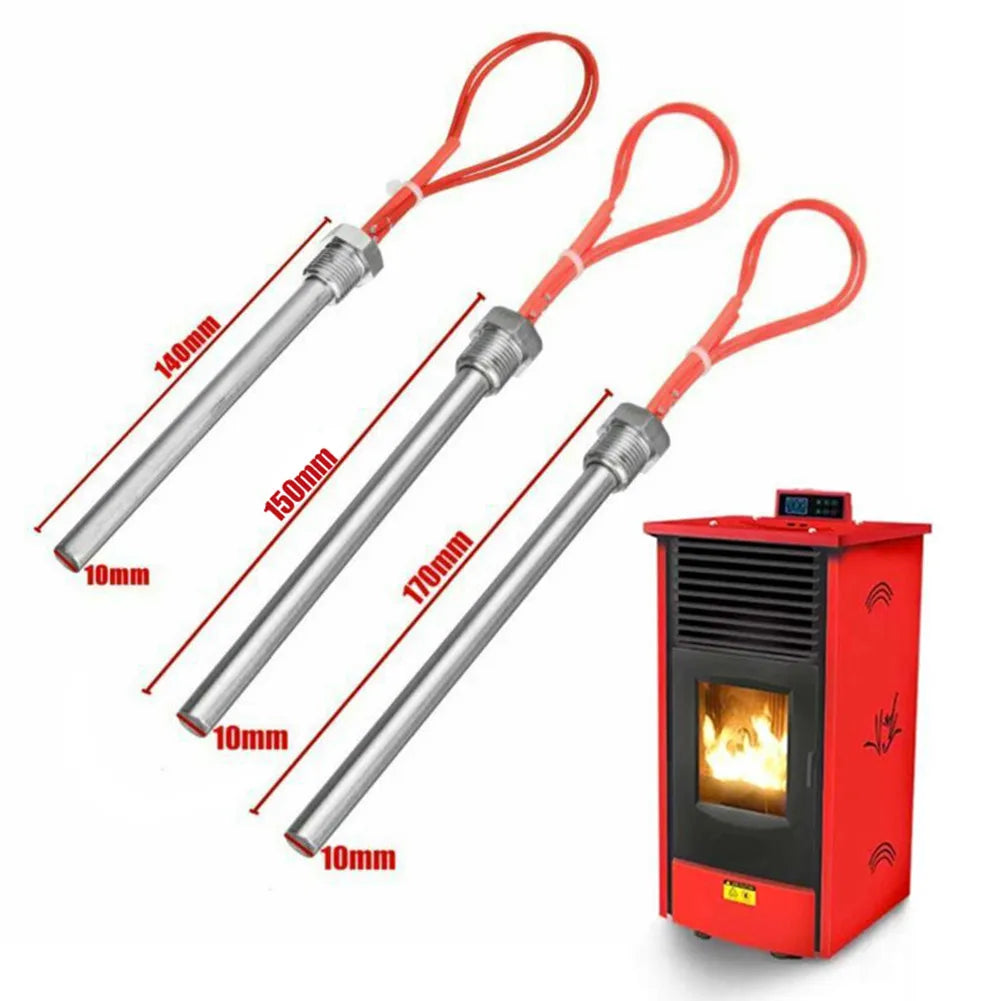 220V Igniter Rod Heating Tube for Wood Pellet Stove & Grill Pellet Stove Igniter Qme