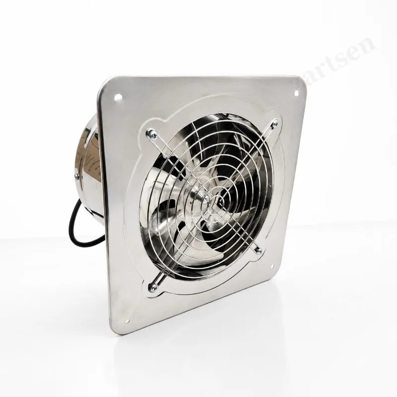 ZARTSEN Stainless Steel Silent Wall Exhaust Fan – Waterproof Vent Wall Exhaust Fan Qst