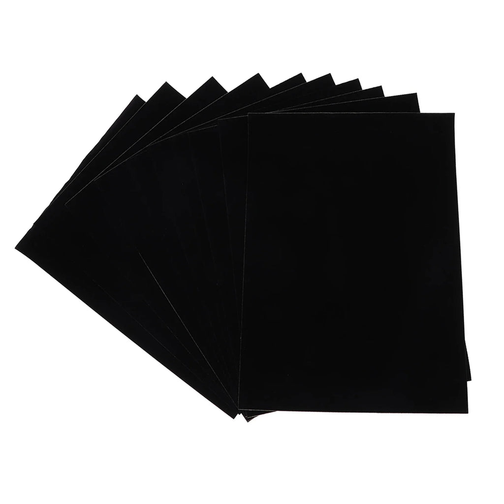 Black Self-Adhesive Flocked Jewelry Box Lining | Velvet Insert Jewelry Box Lining Qme