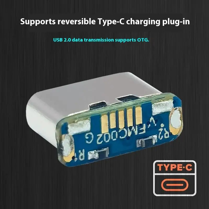 USB Type-C Female PCB Soldering Repair Adapter | DIY Connector PCB Repair Adapter Qme
