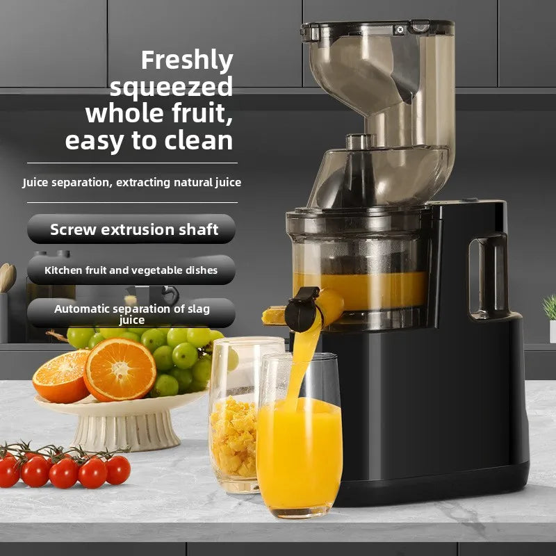 HAOYUNMA 220V Automatic Juicer – Fruit & Vegetable Extractor Electric Juice Extractor Qst