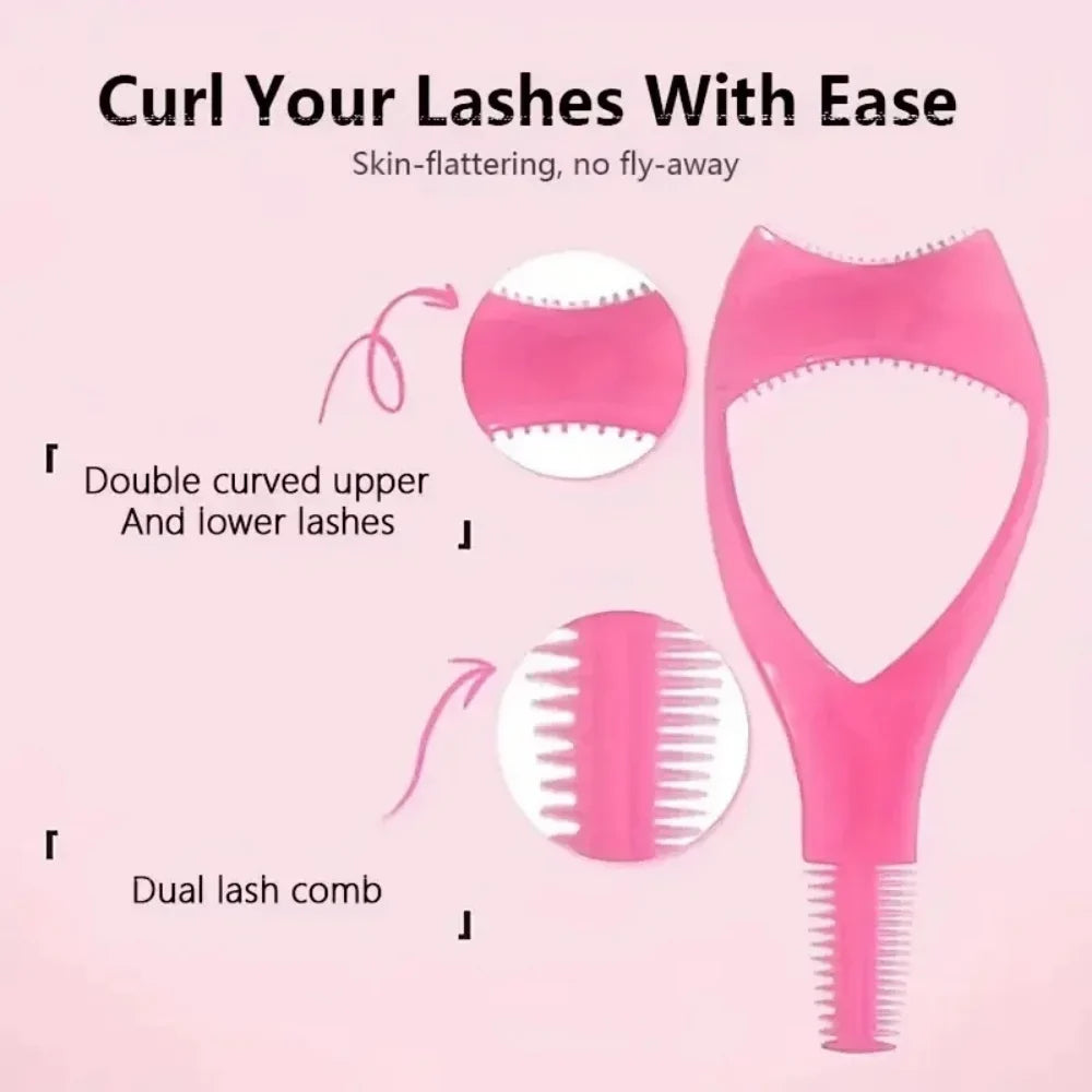 3-in-1 Eyelash Cluster Applicator & Mascara Comb Tool Eyelash Applicator Tool Qme