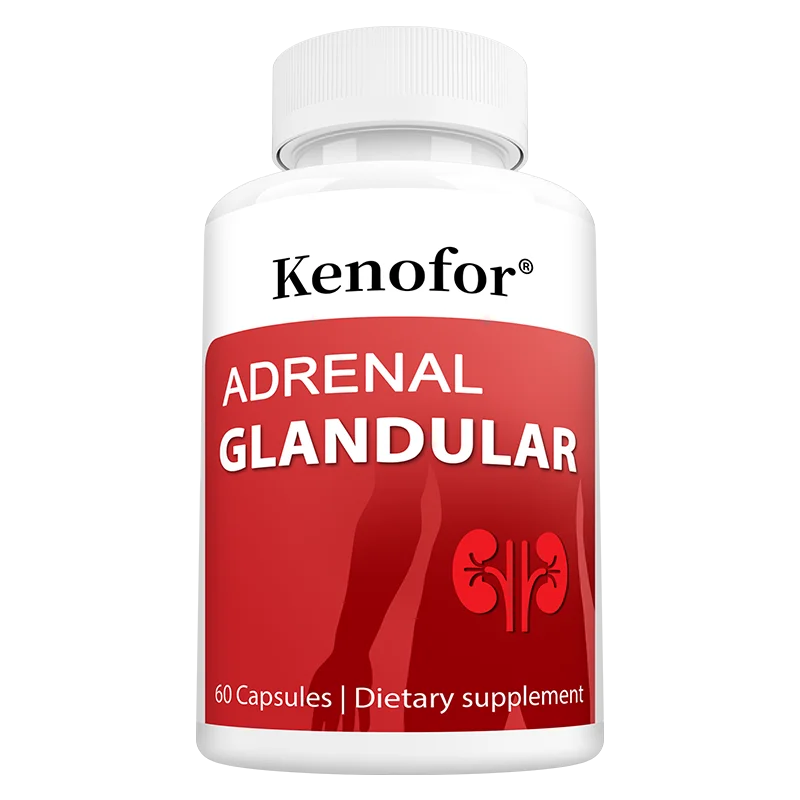 Adrenal Support Capsules – Cortisol Balance & Energy Boost Herbal Supplement Capsules Qst 60 count 1 bottle