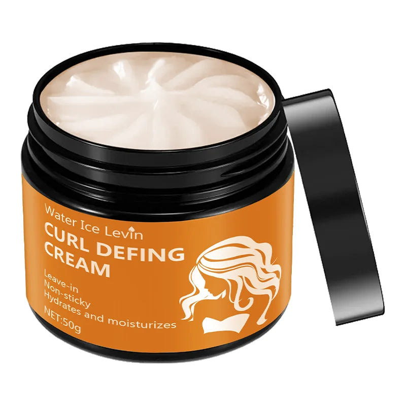 Black Castor Oil Curl Styling Cream – Moisturizing Hair Cream Curl Styling Cream Qme 60g Bottle