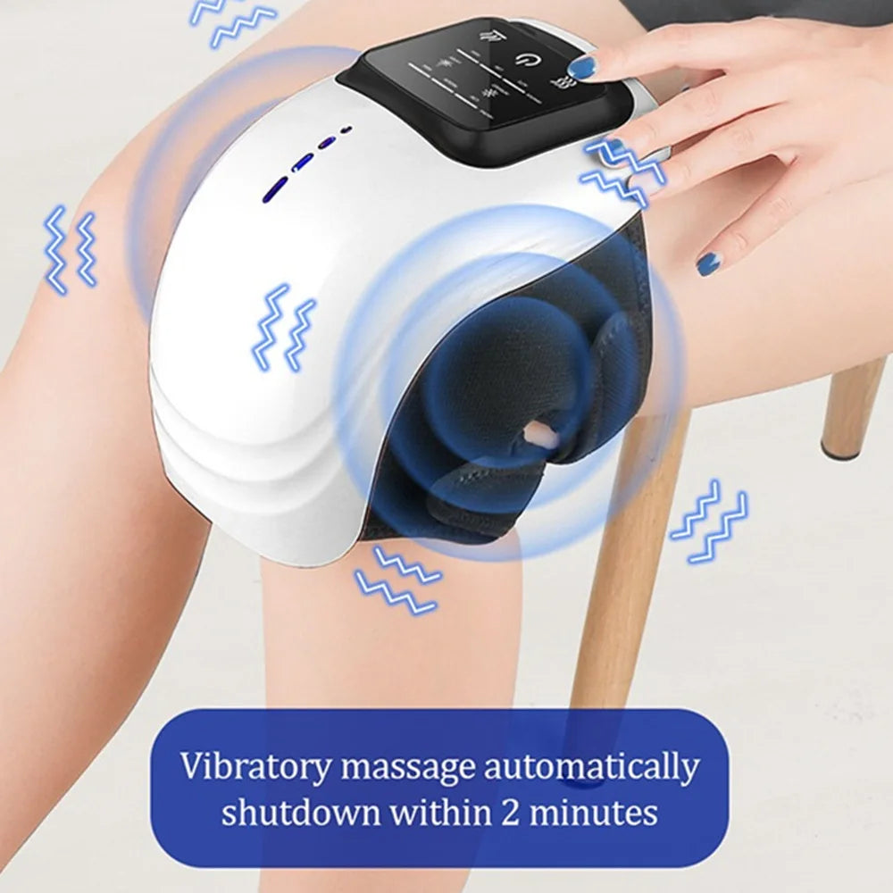 foreverlily Smart Knee Massager – Vibration & Air Pressure Electric Knee Massager Qst