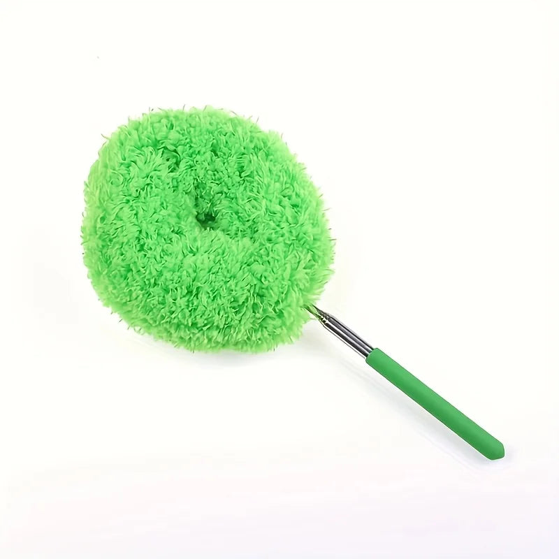 Reusable Microfiber Ceiling Fan Duster for Home & RVs Microfiber Duster Qme green