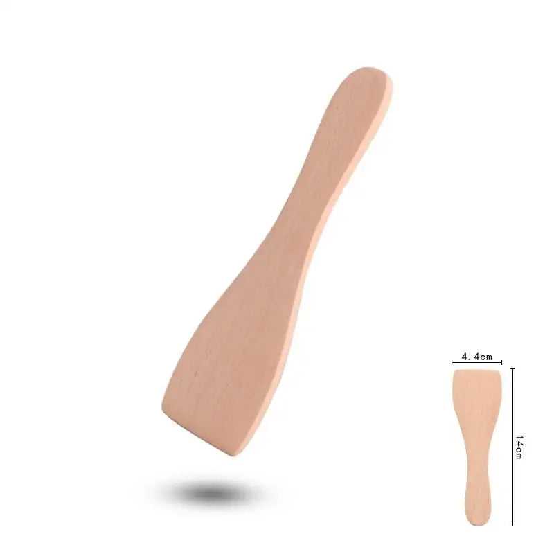 Wooden Spatula for Cooking & Mixing – Nonstick Safe Wooden Spatula Qst S