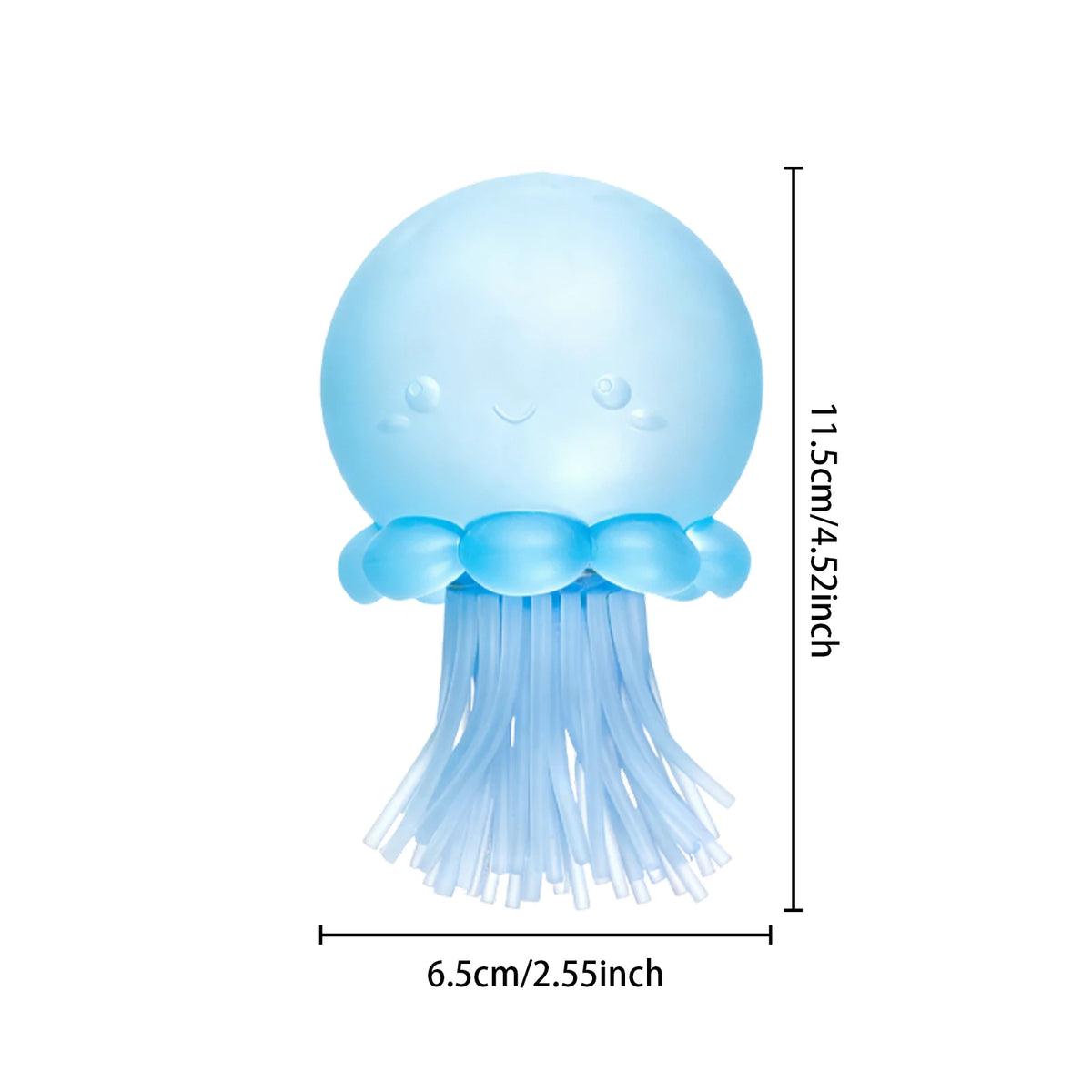 Jellyfish Squeeze Toy – Soft TPR Sensory Fidget Squish Ball Sensory Fidget Toy Qst Style B 1PCS